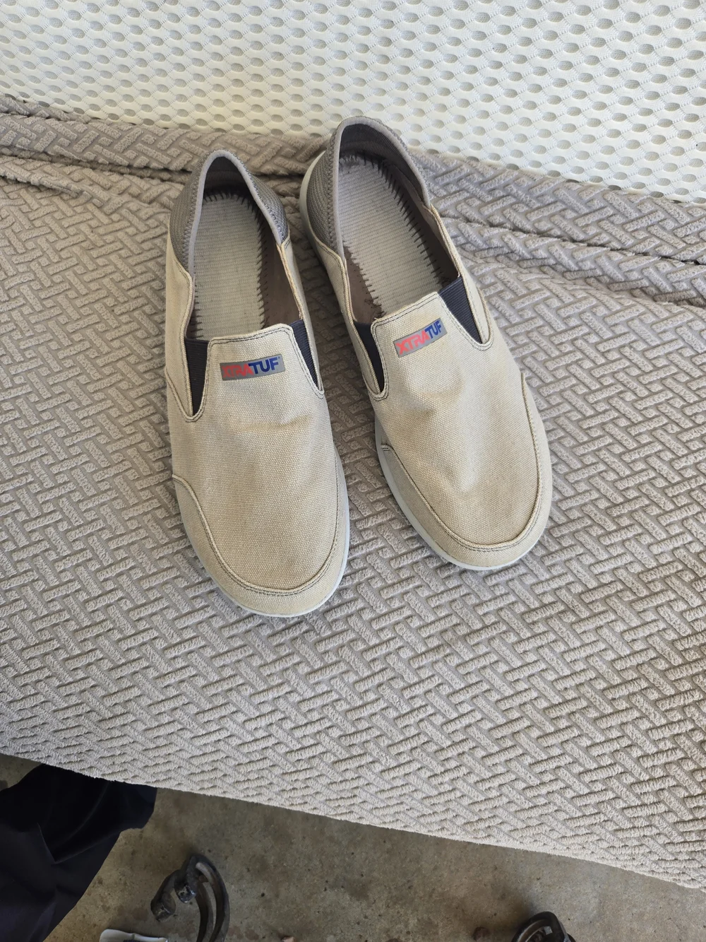 Xtratuf tan canvas